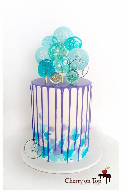 Beautiful Drip Cake - Cake by Cherry on Top Cakes