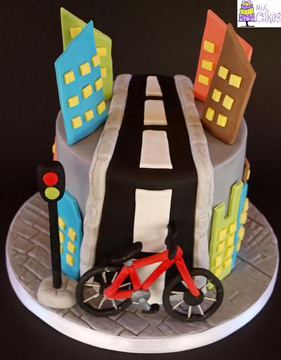 City bike - Cake by M&G Cakes