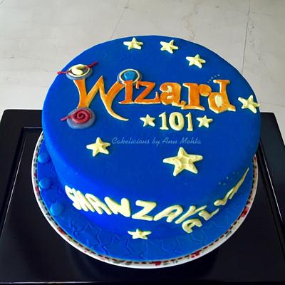 Wizard 101 - Cake by Cakelicious by Anu Mehta