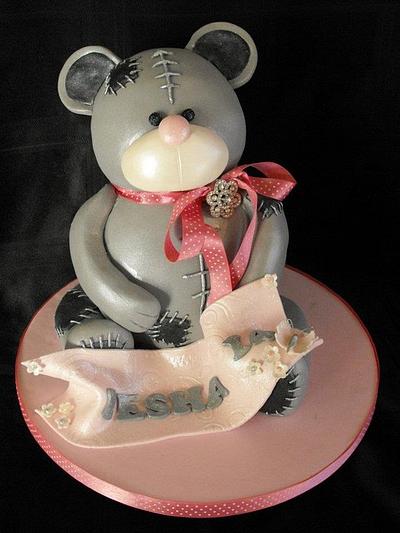 3d me to you bear cake - Cake by Dee