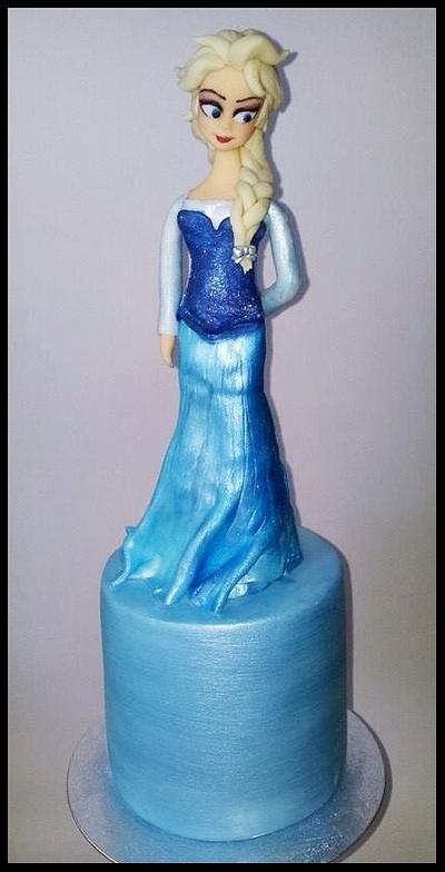 Elsa  - Cake by Time for Tiffin 