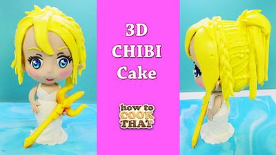 Make your BFF into a Chibi character with jiggly marshmallow hair 👸 - Cake by HowToCookThat