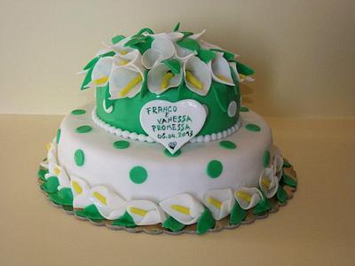 Cake wedding vows - Cake by Marilena