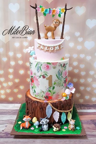 Woodland Beauty - Cake by MileBian