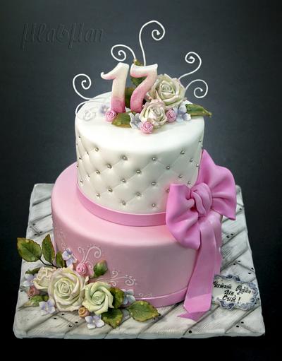 Flower cake - Cake by MLADMAN