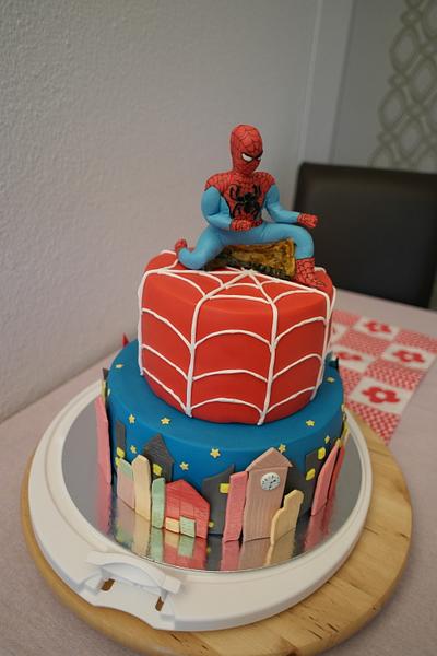 Spiderman cake - Cake by Anca