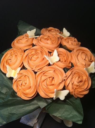 Rose Cupcake Bouquet - Cake by Nikki Belleperche
