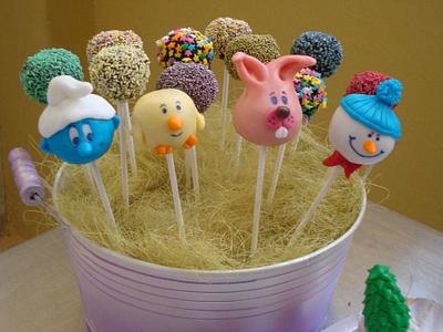 Chocolate cake pops - Cake by Claudia Consoli