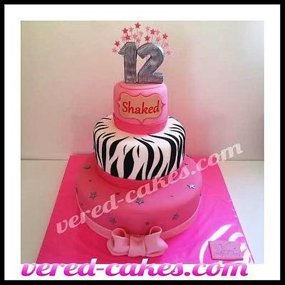 12'th Birthday cake - Cake by veredcakes