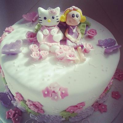 Hello Kitty and Friend - Cake by Little Cakes Of Art