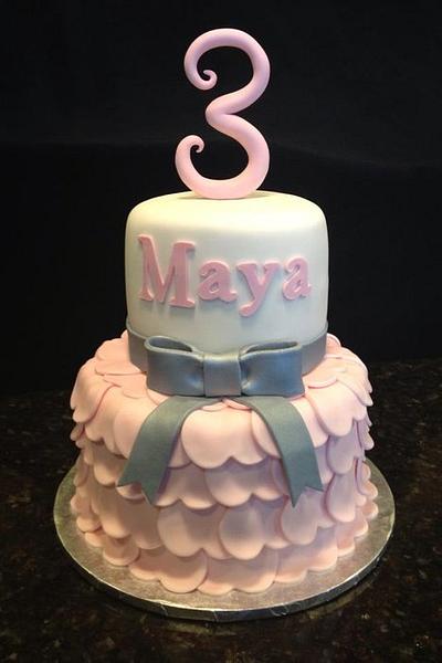 Princess Dress Birthday Cake - Cake by Dakota's Custom Confections