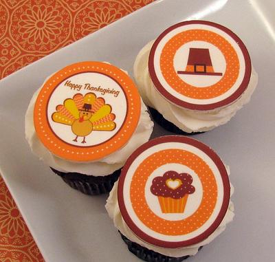 Thanksgiving Cupcakes - Cake by Cheryl