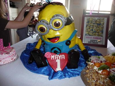 Despicable Me Minion 3D cake - Cake by Doreen Teoh