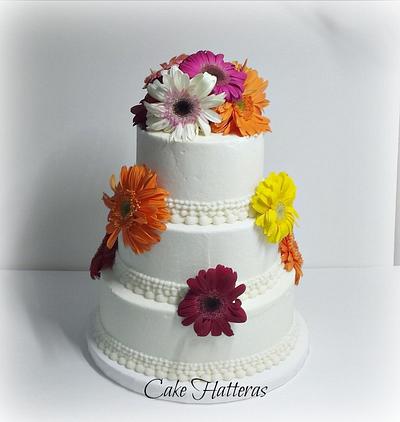 Fresh Flowers - Cake by Donna Tokazowski- Cake Hatteras, Martinsburg WV