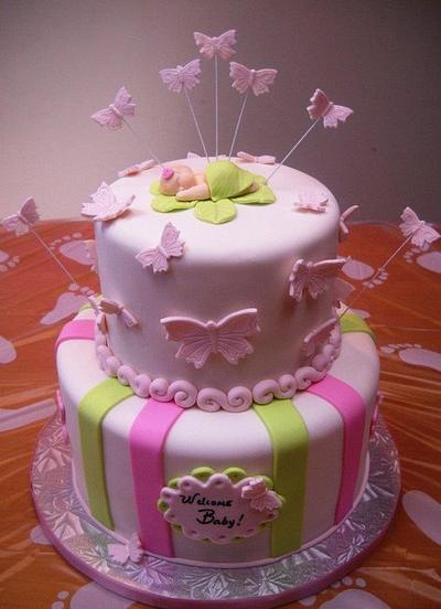 Baby Shower Cake! - Cake by YummyTreatsbyYane