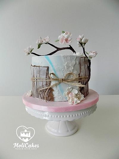 Cherry blossom  - Cake by MOLI Cakes