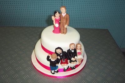 Emma and Sam's wedding party - Cake by Cake-sprite