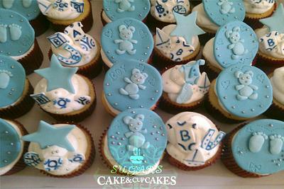 Baby Shower Cupcakes - Cake by SUGARScakecupcakes