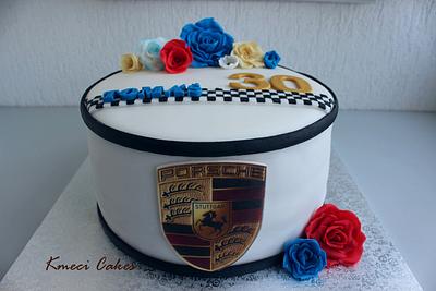 Porsche cake - Cake by Kmeci Cakes 