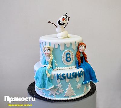Торт "Холодное сердце" - Cake by Anna