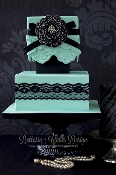 Romantic proposal cake - Cake by Bellaria Cake Design 