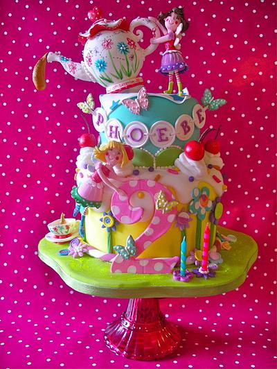 Phoebe is 2 - Cake by Lynette Horner