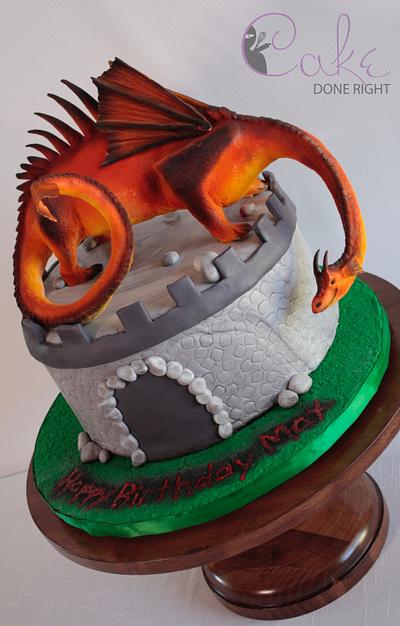 Frederick the Dragon - Cake by Allison Stamm