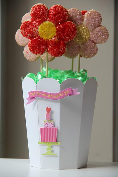 Cookies on a stick - Cake by Flavia De Angelis