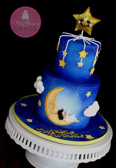 Twinkle Twinkle Little Star - Cake by Shawna McGreevy
