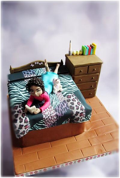 Bedroom And Birthday Girls - Cake by Sylwia Jozwiak
