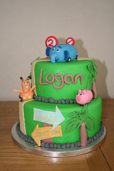 jungle junction - Cake by keelyscakes1