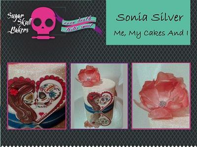 #sugarskullbakers2015  - Cake by Sonia Silver - Me, My Cakes & I.