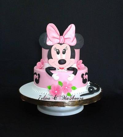 Minnie mouse  - Cake by Zahraa Fayyad