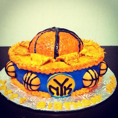 Basketball cake - Cake by Sweet Dreams by Jen