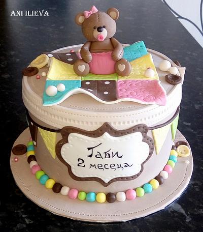 Baby bear - Cake by aniilievacakes
