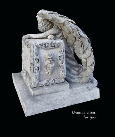 Desolate Angel for Frosted Frights  - Cake by Unusual cakes for you 