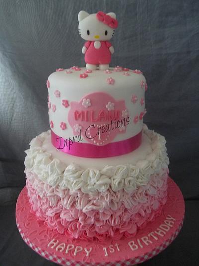 Hello Kitty for a little lady - Cake by Willene Clair Venter
