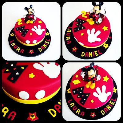 Mickey Stamps - Cake by Easy Party's