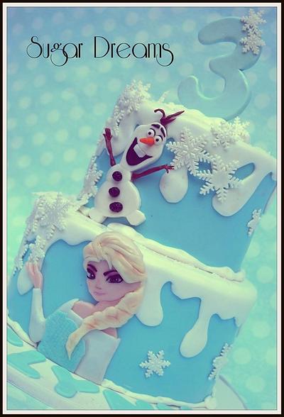 Frozen - Cake by Sugar dreams