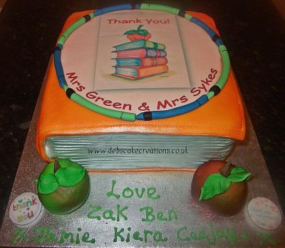 Teachers Cake - Cake by debscakecreations