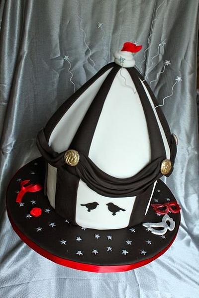 The Night Circus Cake - Cake by Crystal