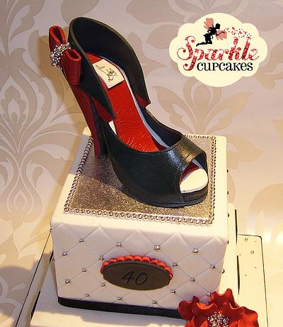 Peeptoe Chic - Cake by Sparkle Cupcakes