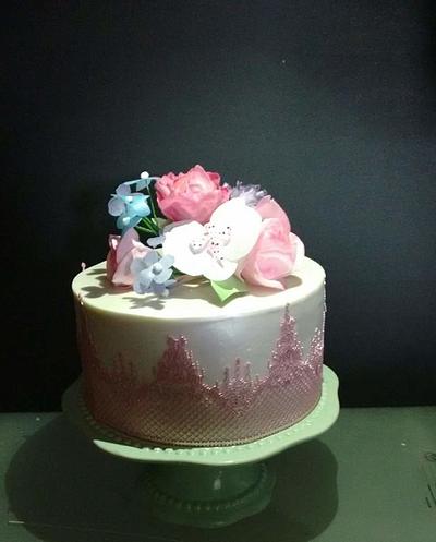 Samantha's 19th birthday cake - Cake by TooTTiFruiTTi