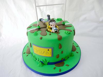 Rugby Cake! - Cake by Natalie King