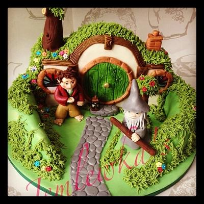 The Hobbits house cake - Cake by Jemlewka's cupcakes 