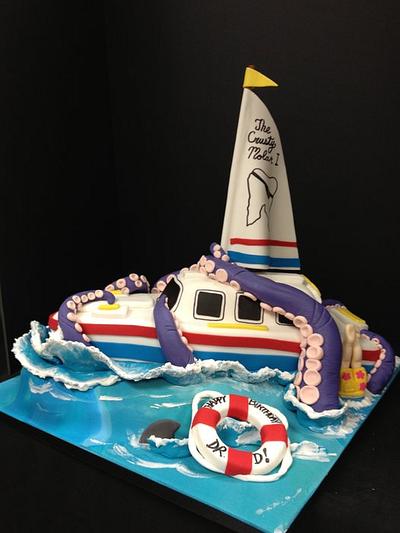 Abandon ship! - Cake by Over The Top Cakes Designer Bakeshop
