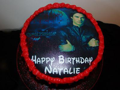 Vampire Diaries - Cake by Colormehappy