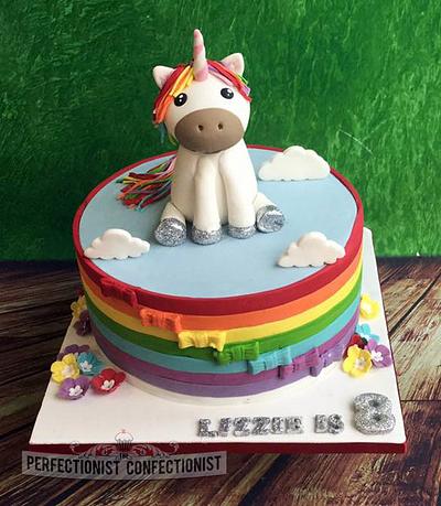 Lizzie - Unicorn Birthday Cake - Cake by Niamh Geraghty, Perfectionist Confectionist