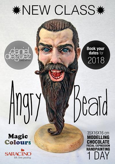 "Angry Beard" NEW CLASS for 2018 - Cake by Daniel Diéguez