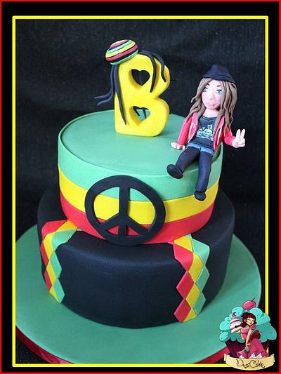 Reggae Peace x - Cake by DusiCake